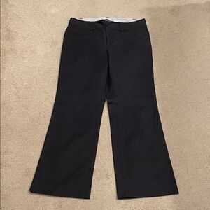 Gap Women's Black Wide Leg Dress Pants Size 12 Regular (Like New)